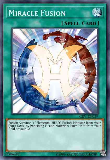 Miracle Fusion - CRV-EN039 - Ultimate Rare - Unlimited