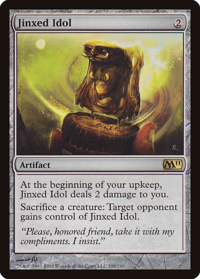 Jinxed Idol [208] [Magic 2011] [Non-Foil]