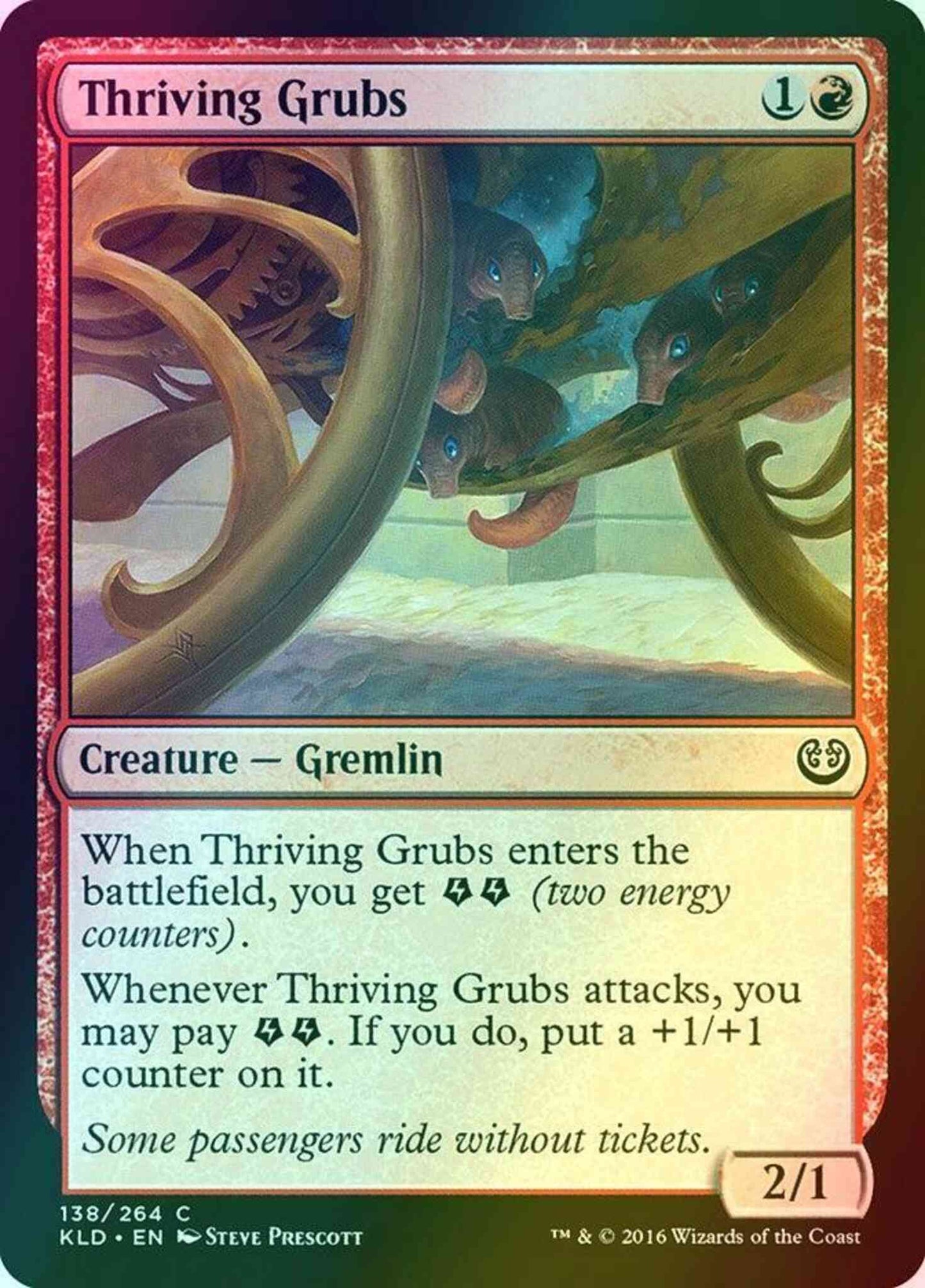 Thriving Grubs [138] [Kaladesh] [Foil]