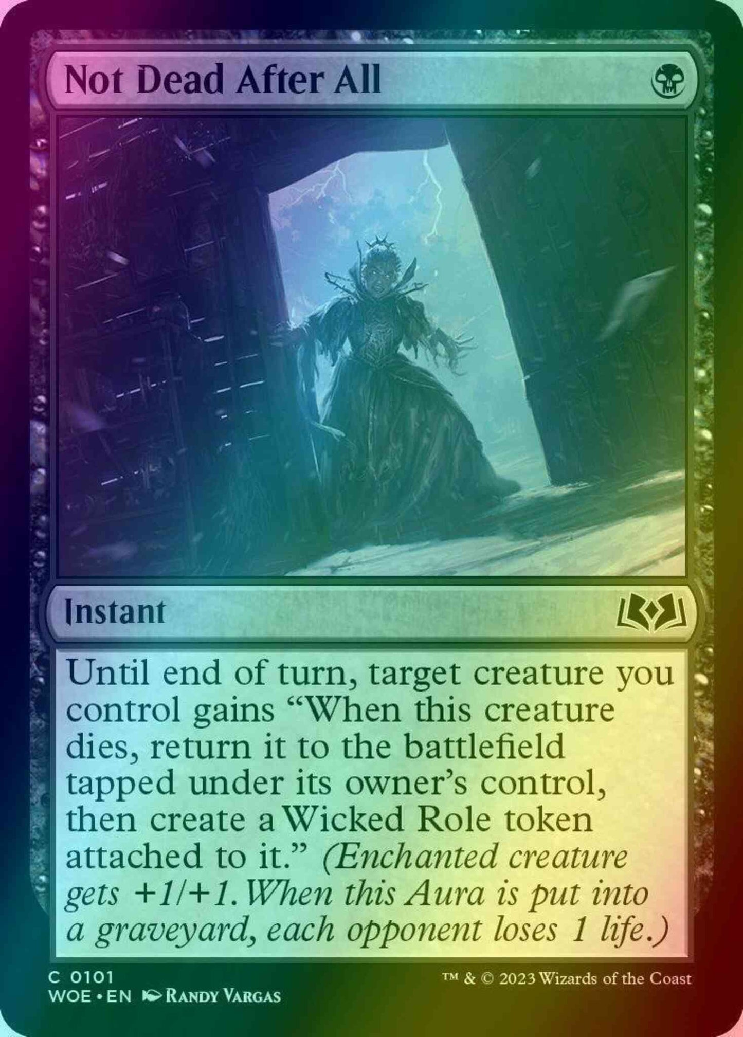 Not Dead After All [101] [Wilds of Eldraine] [Foil]
