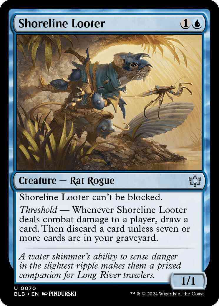 Shoreline Looter [70] [Bloomburrow] [Non-Foil]