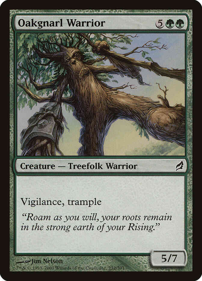 Oakgnarl Warrior [232] [Lorwyn] [Non-Foil]