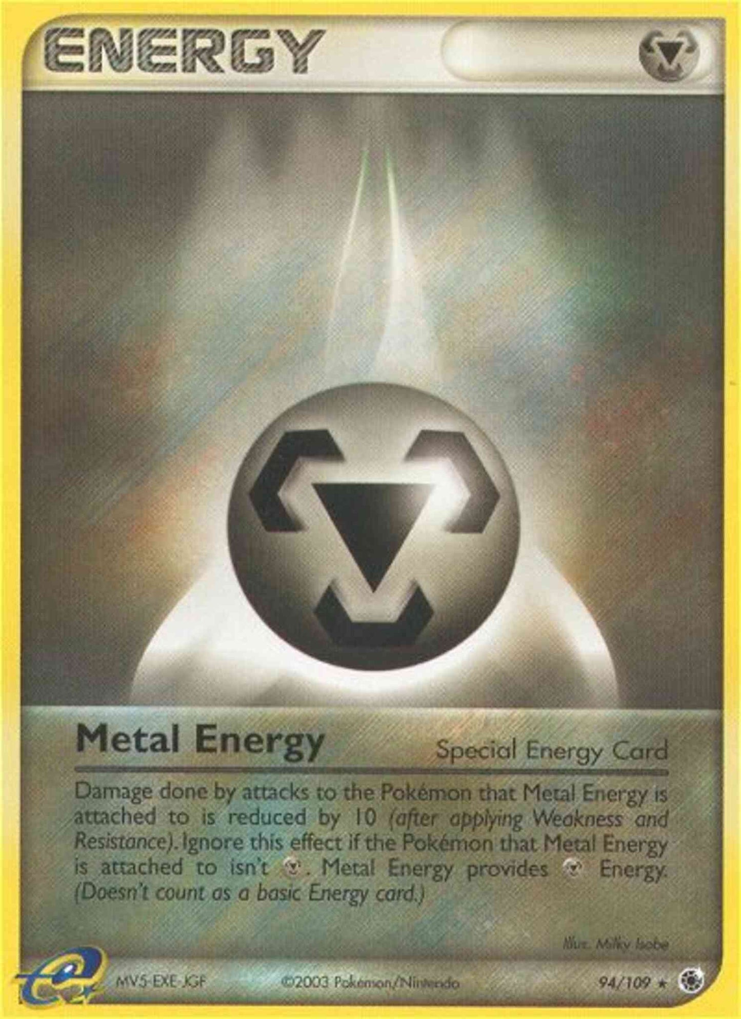 Metal Energy - 94/109 - Rare [ex1-94] [Reverse Holo]