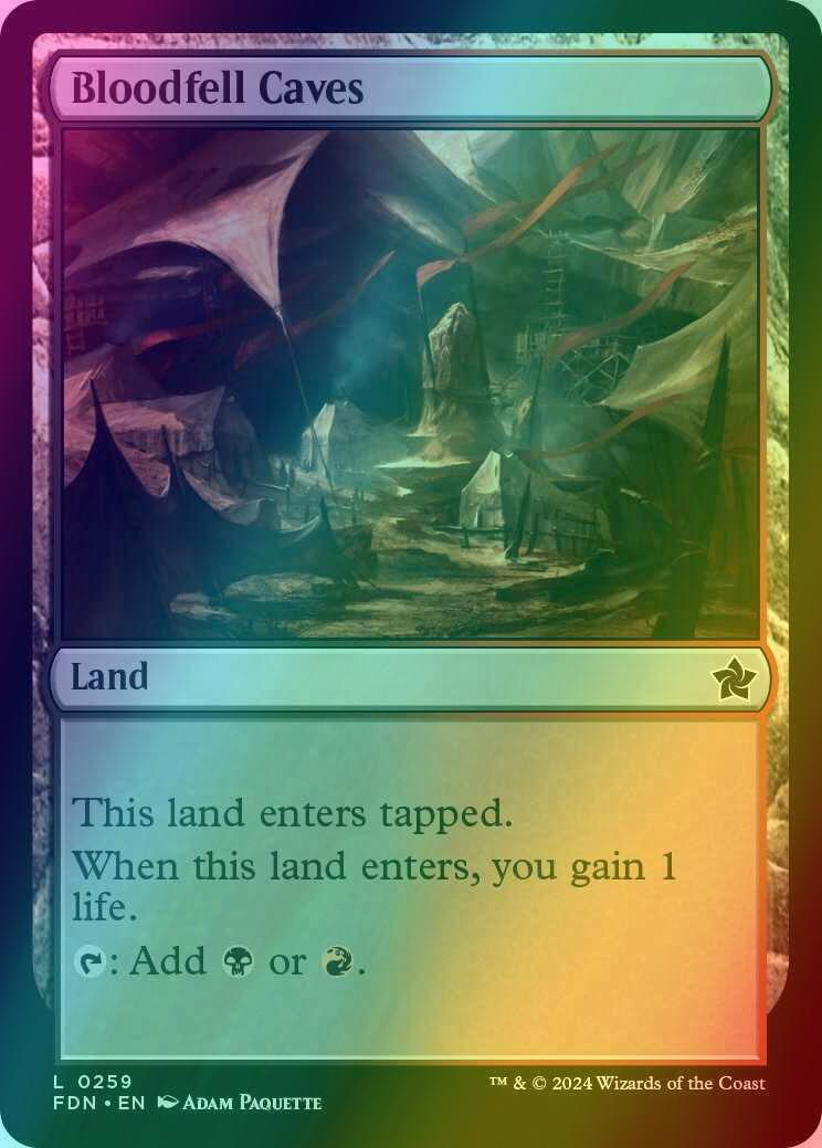 Bloodfell Caves [259] [Foundations] [Foil]