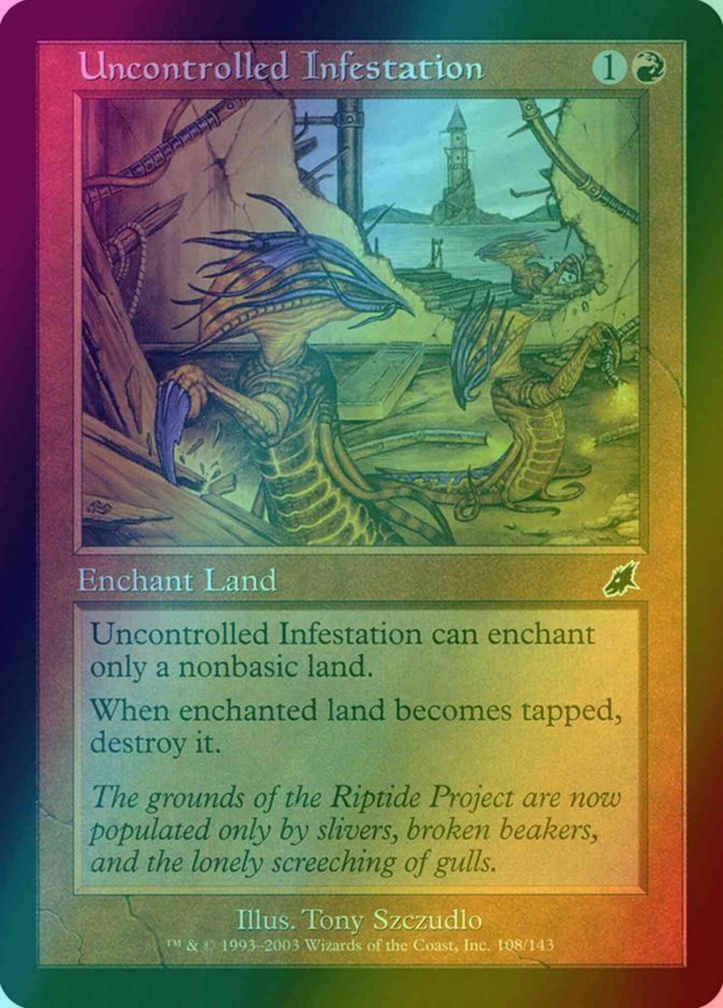 Uncontrolled Infestation [108] [Scourge] [Foil]
