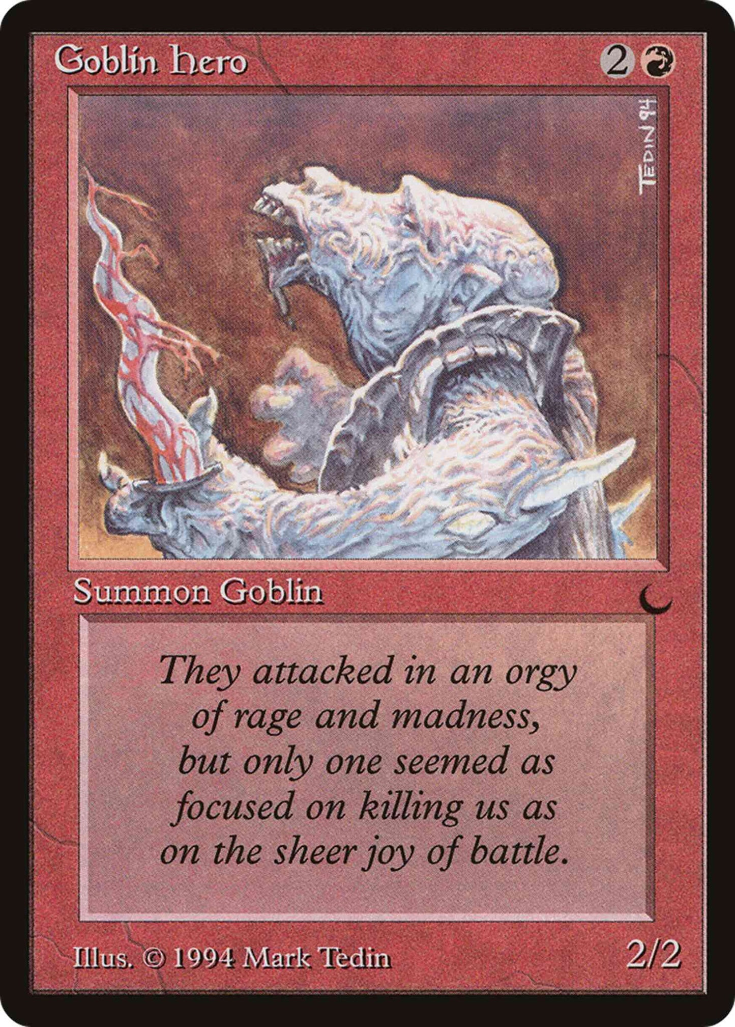 Goblin Hero [66] [The Dark] [Non-Foil]
