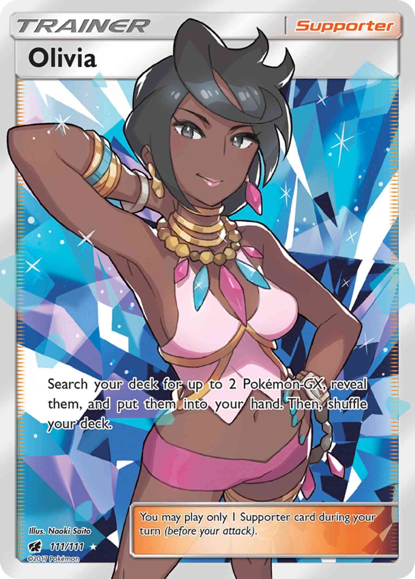 Olivia - 111/111 - Rare Ultra [sm4-111] [Ultra]
