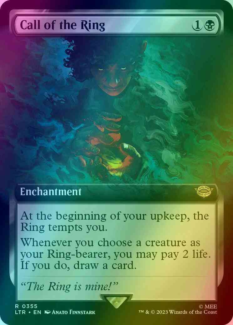 Call of the Ring [355] [Extended Art] [The Lord of the Rings: Tales of Middle-earth] [Foil]