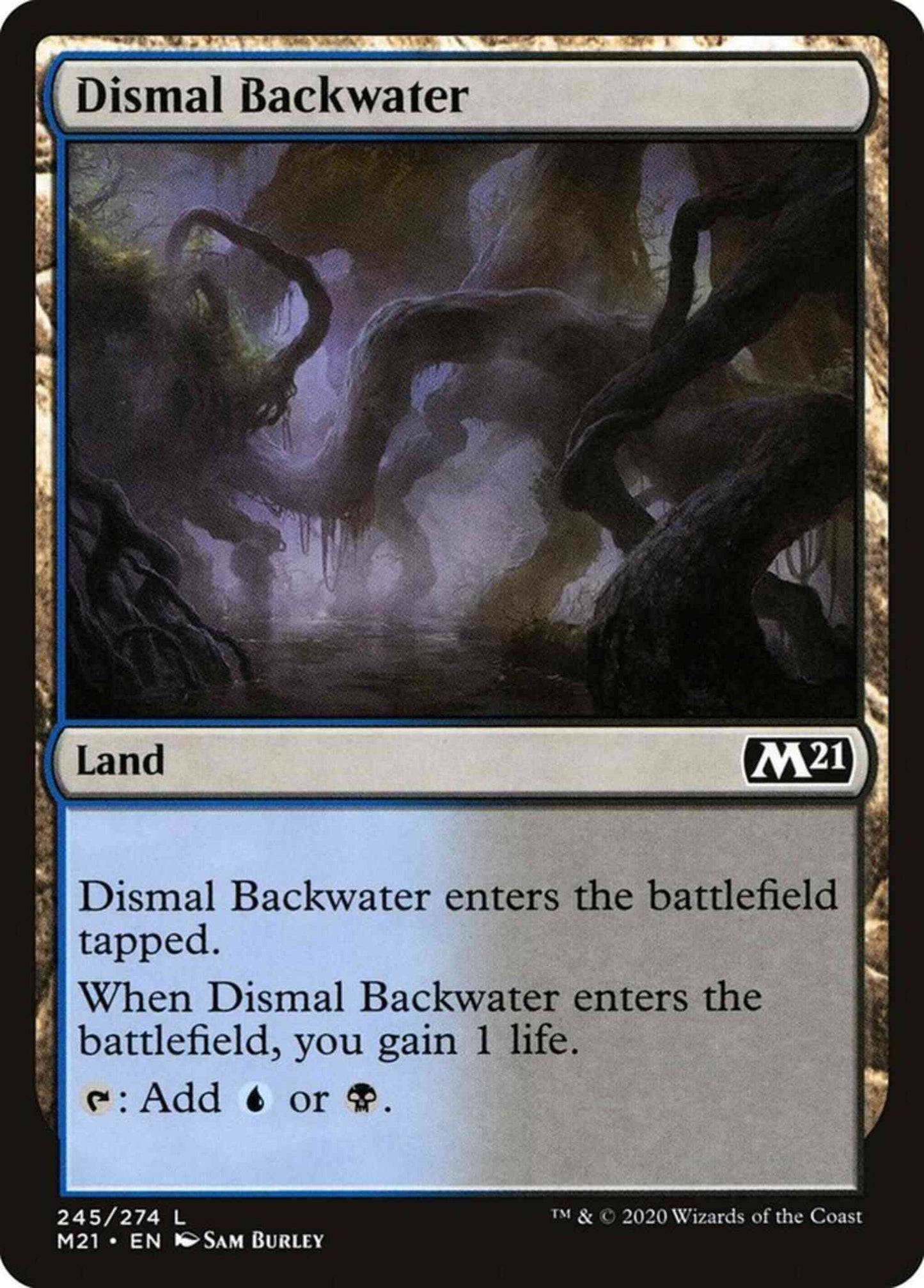 Dismal Backwater [245] [Core Set 2021] [Non-Foil]