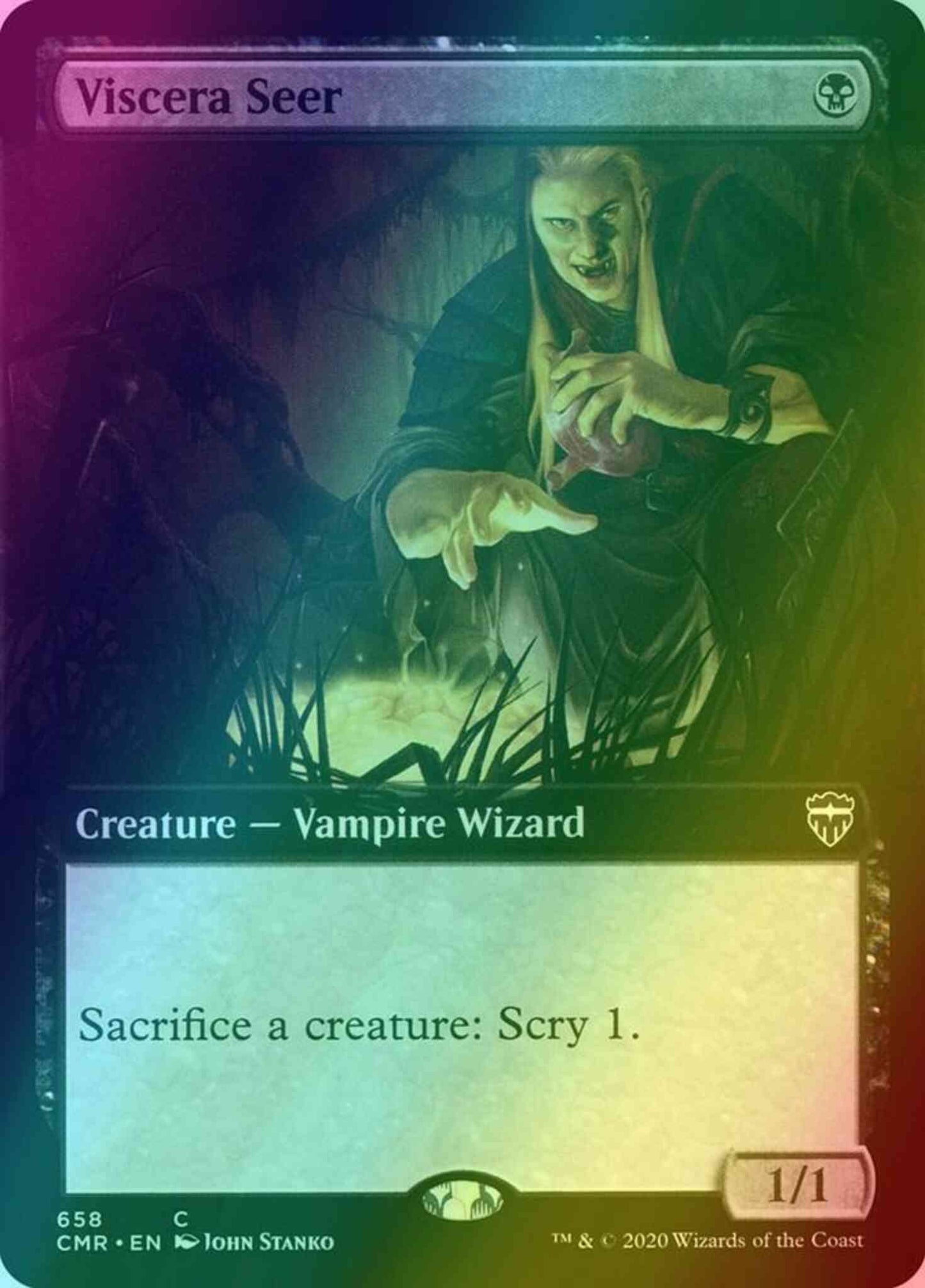 Viscera Seer [658] [Extended Art] [Commander Legends] [Foil]