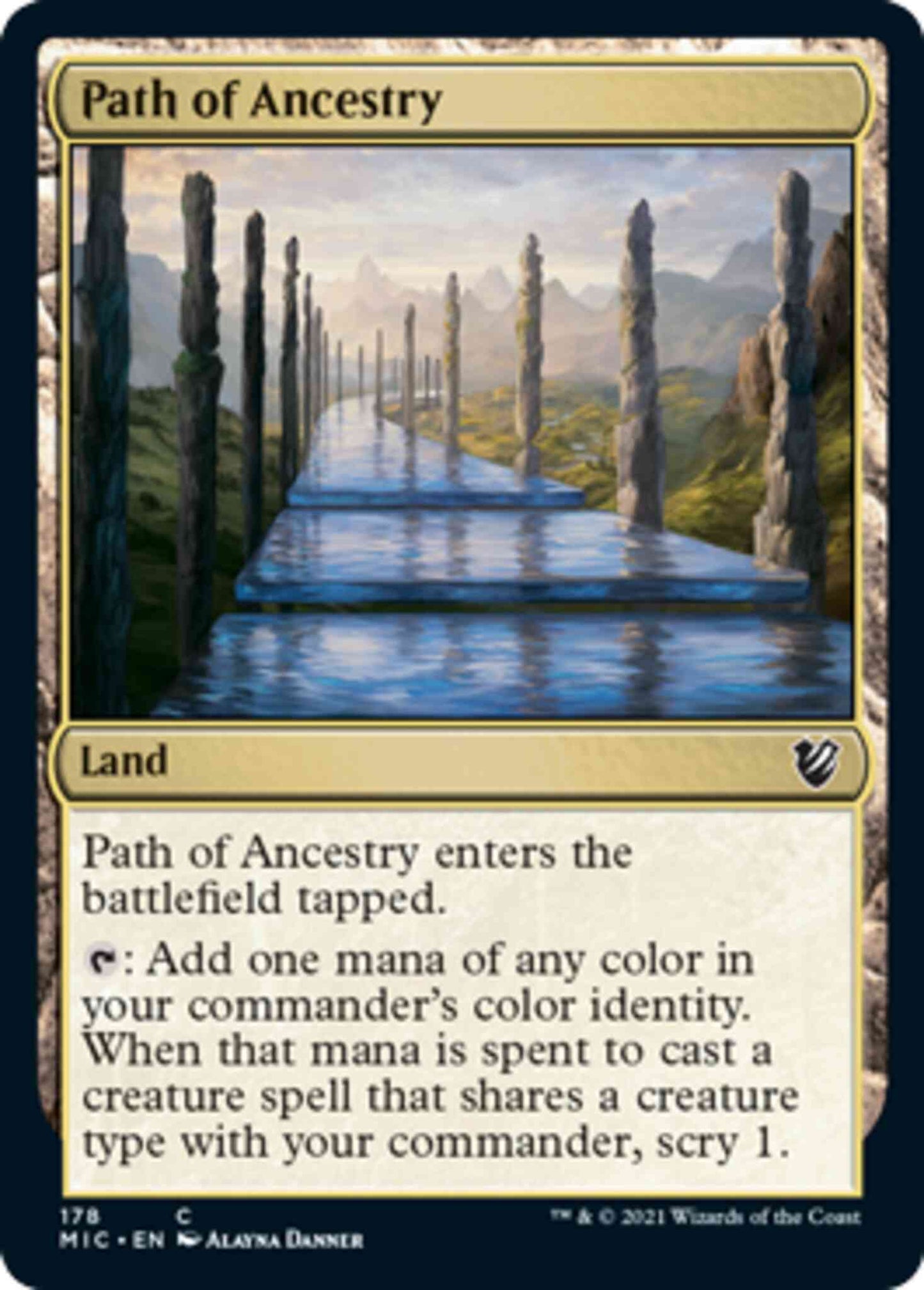 Path of Ancestry [178] [Innistrad: Midnight Hunt: Commander] [Non-Foil]