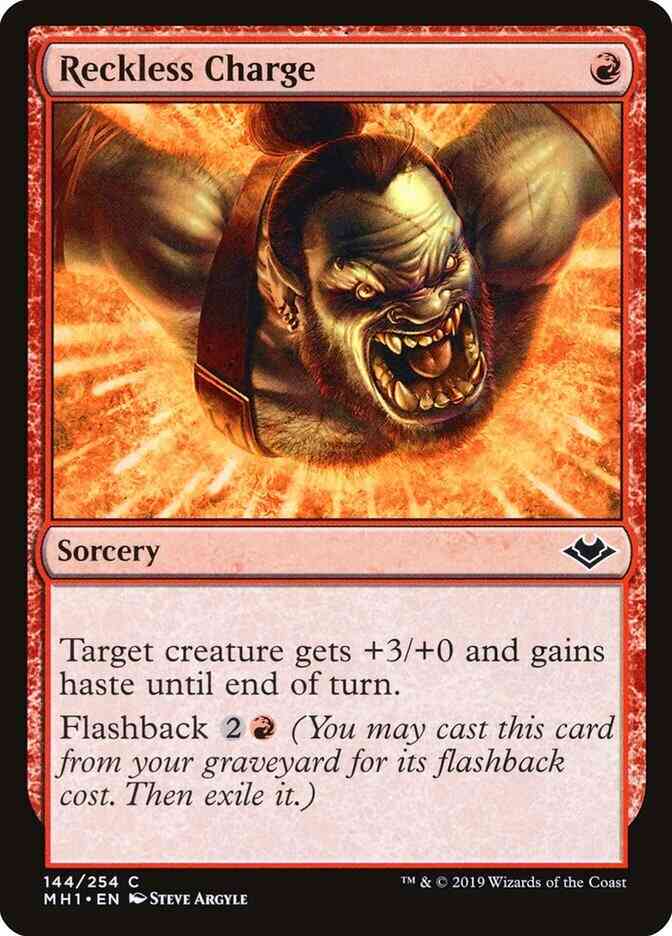 Reckless Charge [144] [Modern Horizons] [Non-Foil]