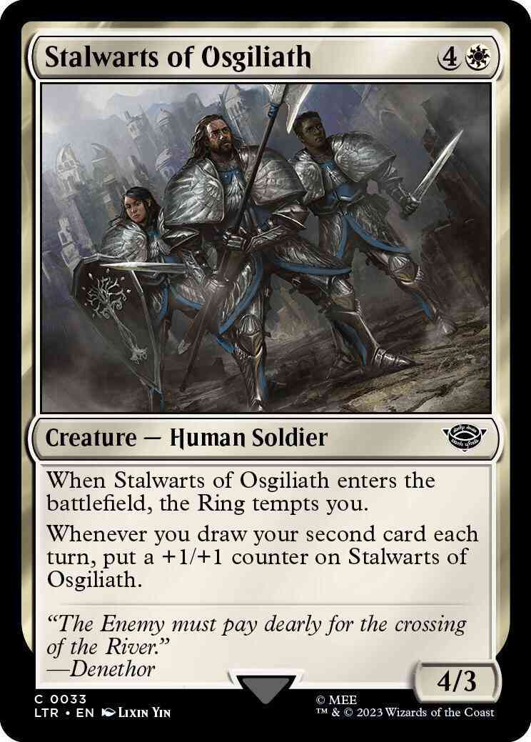 Stalwarts of Osgiliath [33] [The Lord of the Rings: Tales of Middle-earth] [Non-Foil]
