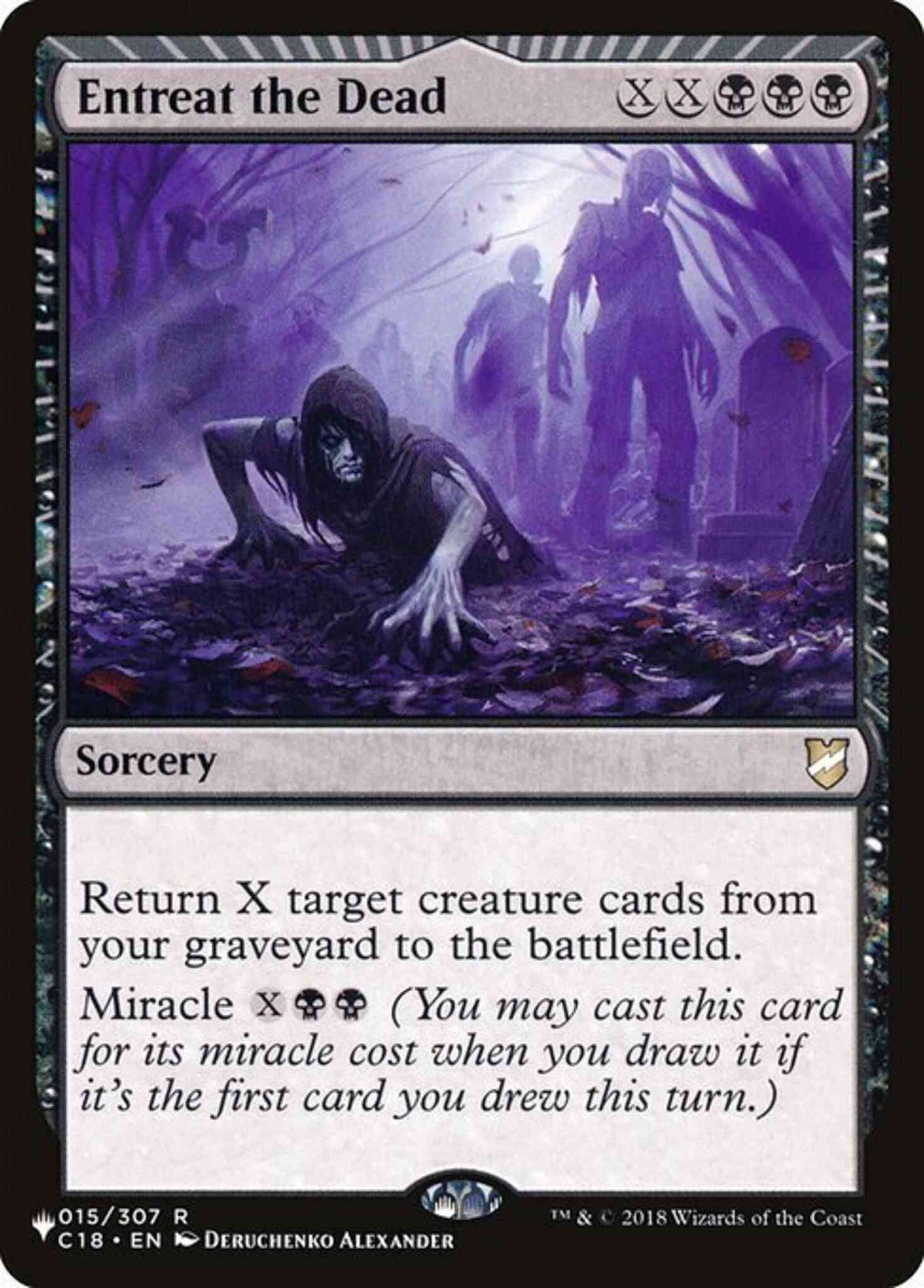 Entreat the Dead [C18-15] [The List] [Non-Foil]