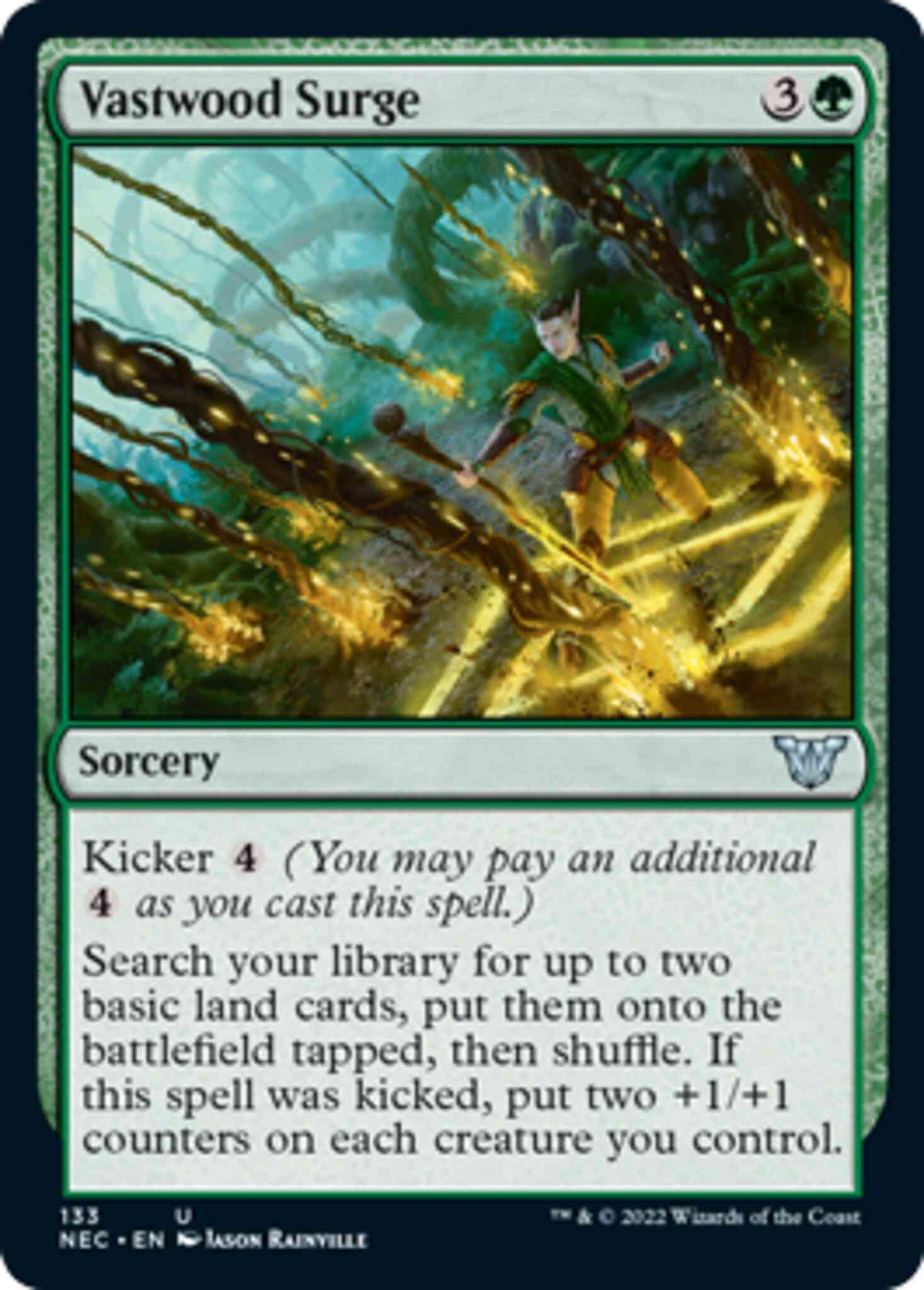 Vastwood Surge [133] [Kamigawa: Neon Dynasty: Commander] [Non-Foil]
