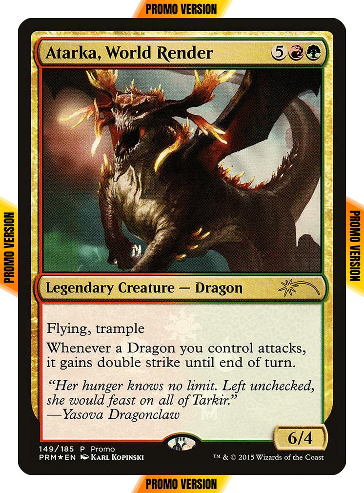Atarka, World Render [149] [Resale Promos] [Foil]