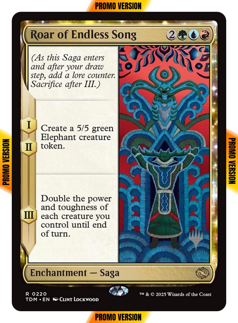 Roar of Endless Song [220p] [Promo Pack] [Tarkir: Dragonstorm: Promos] [Non-Foil]