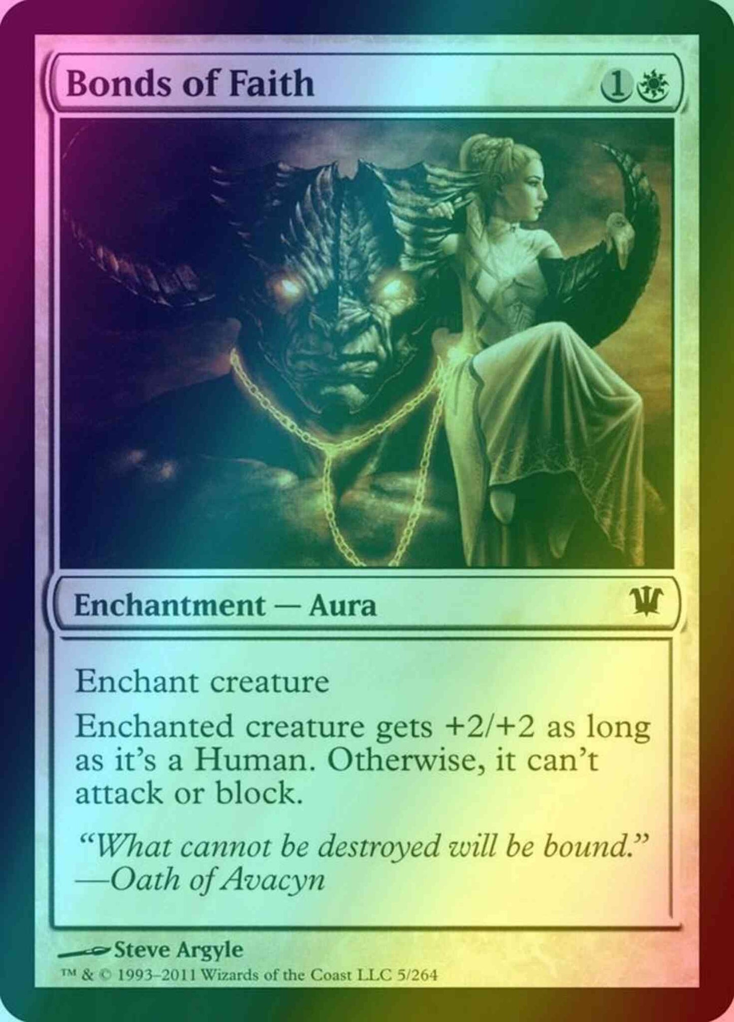 Bonds of Faith [5] [Innistrad] [Foil]