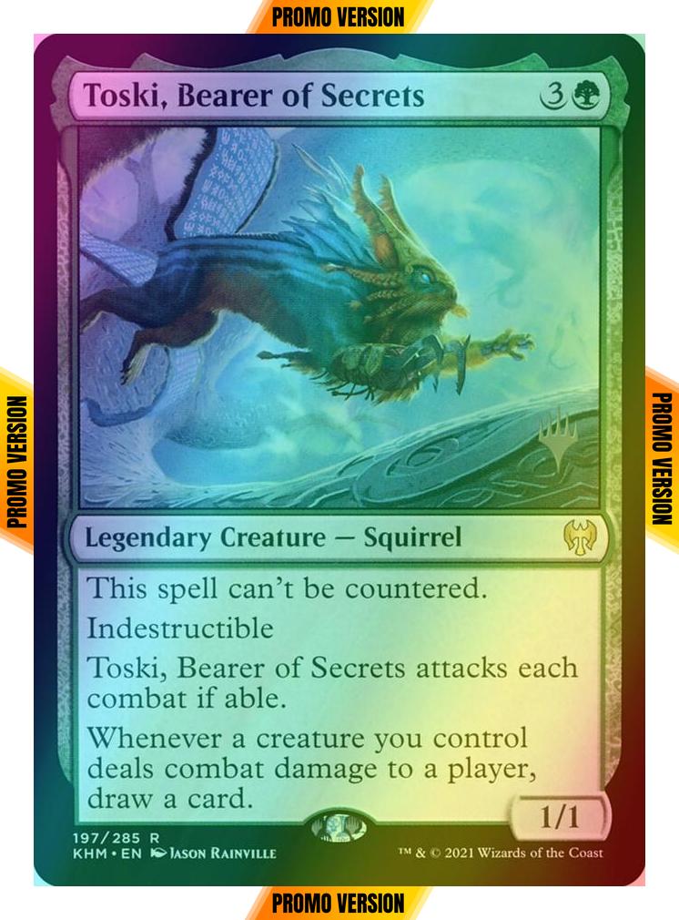 Toski, Bearer of Secrets [Promo Pack] [197p] [Kaldheim Promos] [Foil]