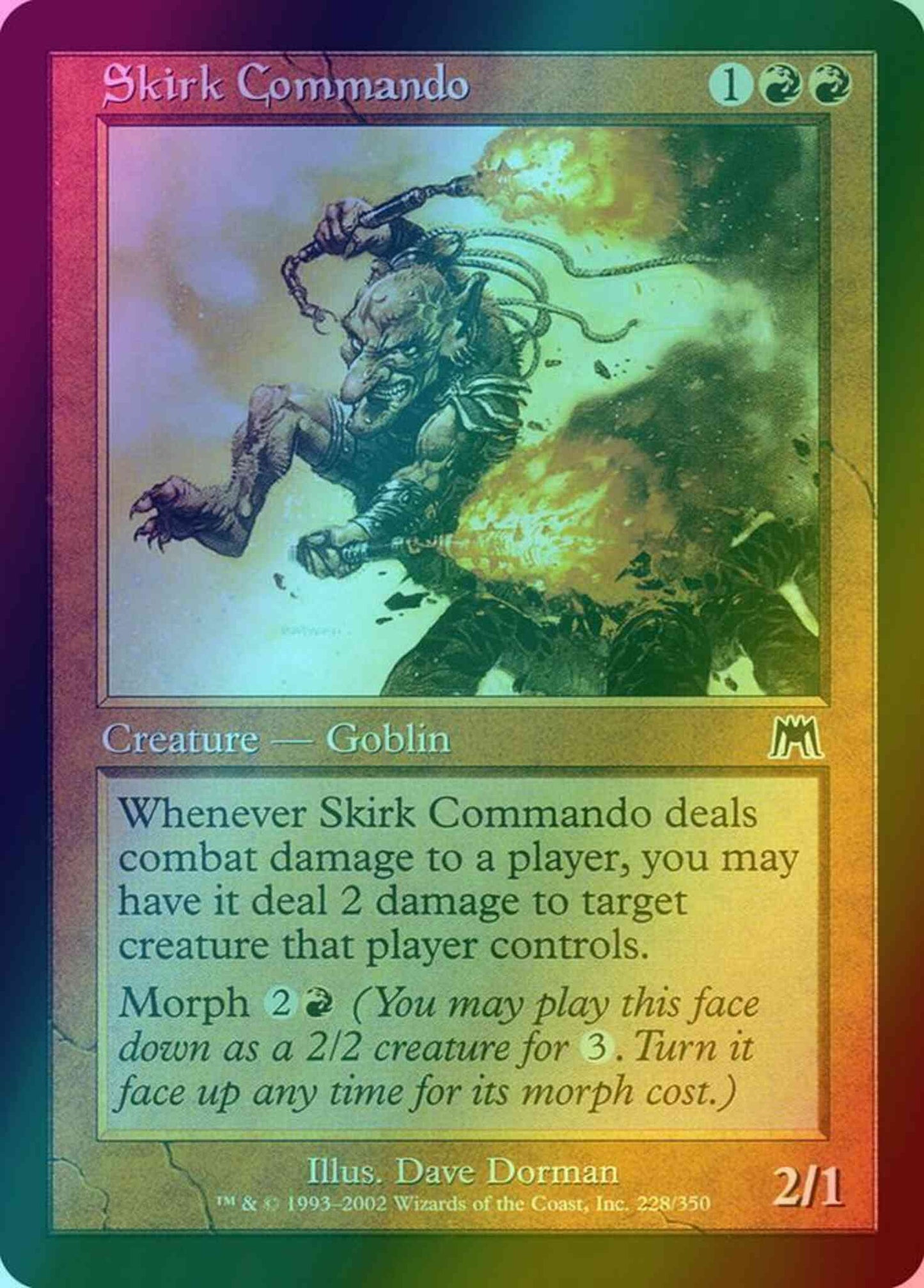 Skirk Commando [228] [Onslaught] [Foil]