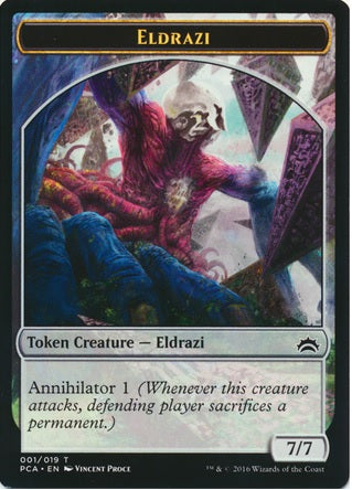 Eldrazi Spawn Token (04) // Eldrazi Token (01) [Planechase Anthology Tokens] [Non-Foil]