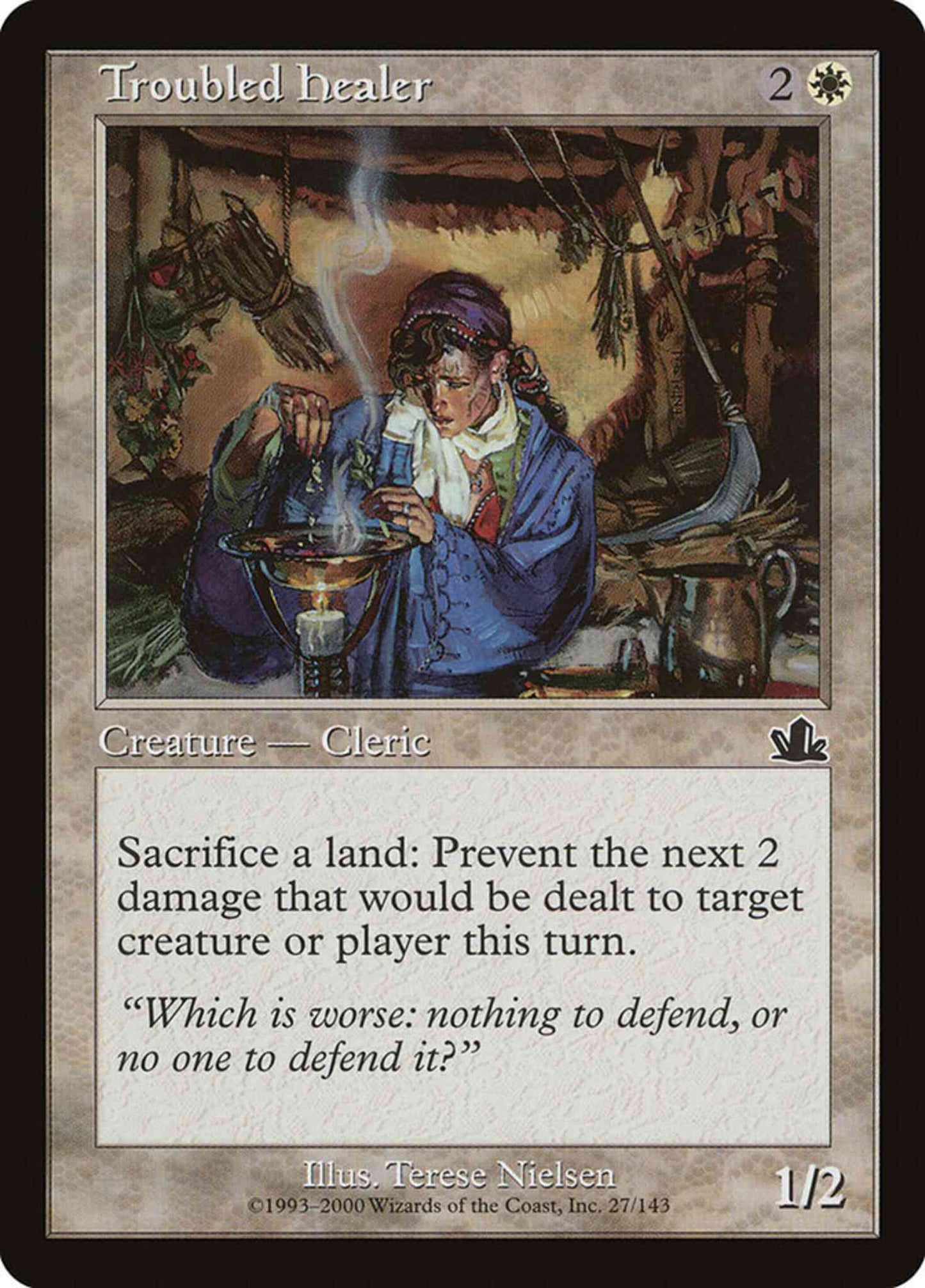 Troubled Healer [27] [Prophecy] [Non-Foil]