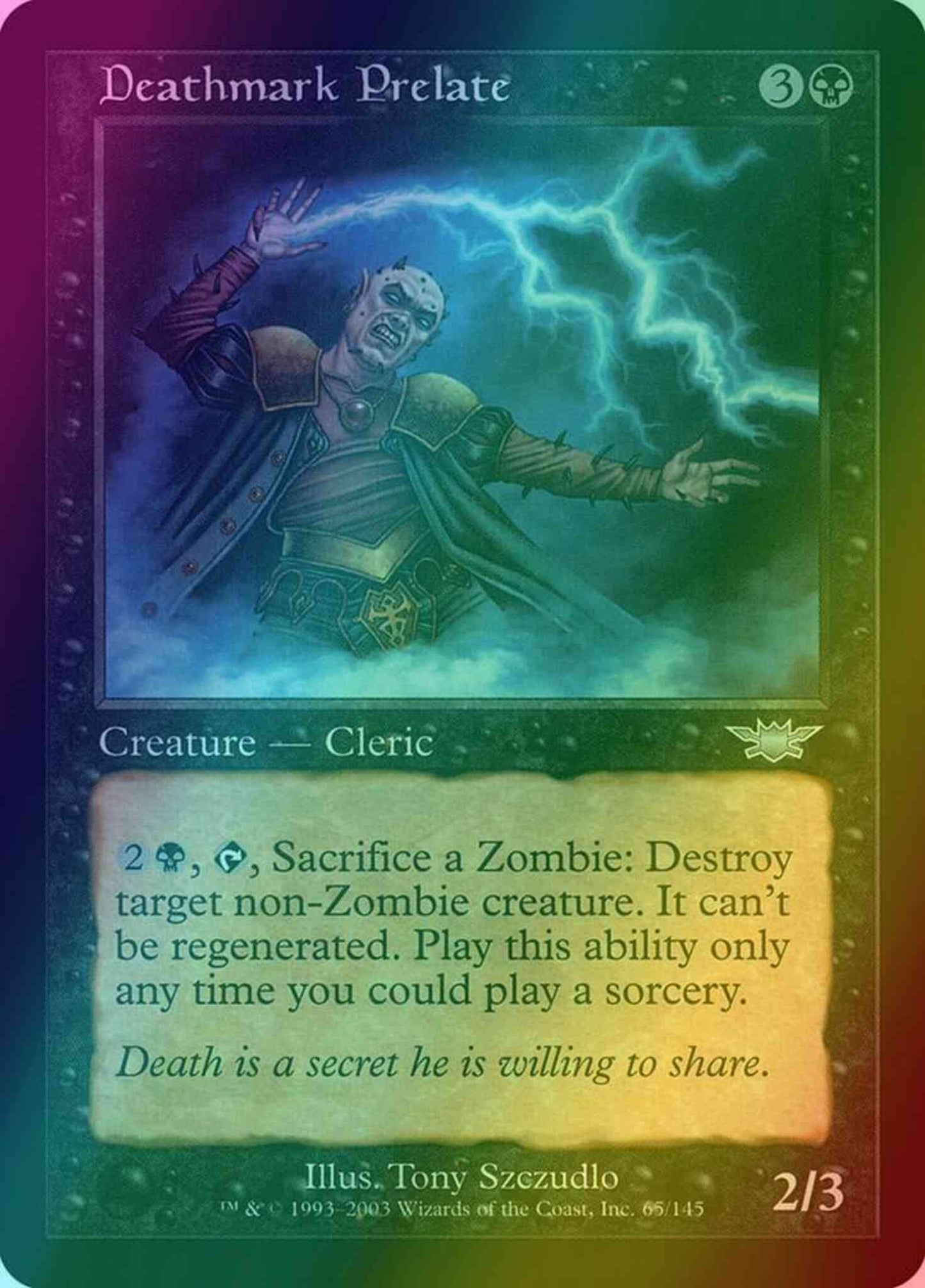 Deathmark Prelate [65] [Legions] [Foil]