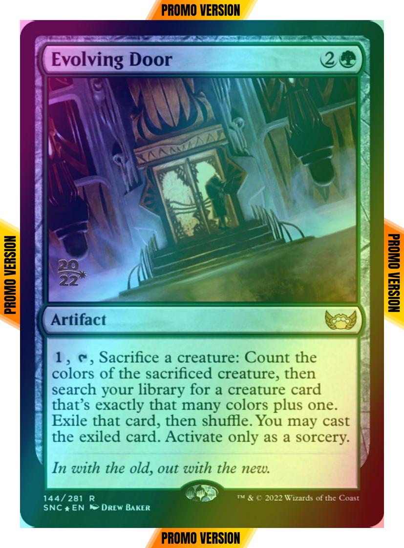 Evolving Door [Prerelease] [144s] [Streets of New Capenna: Promos] [Foil]