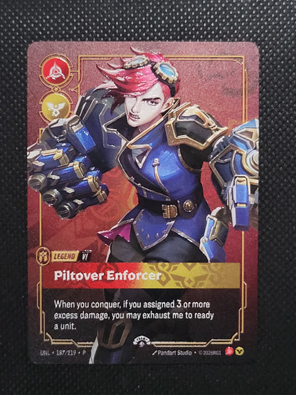Piltover Enforcer (Vi) — Metal|Prize Wall — ID 17473