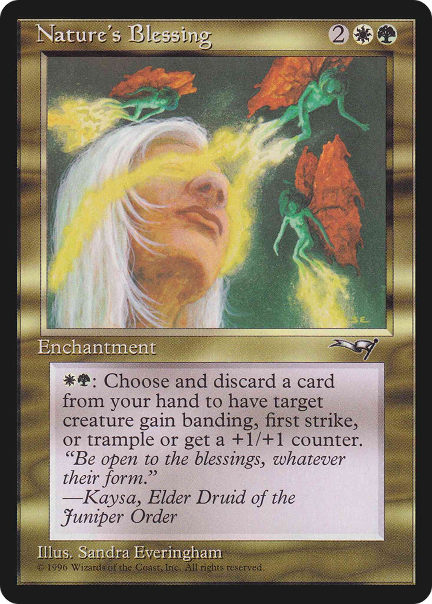 Nature's Blessing [110] [Alliances] [Non-Foil]