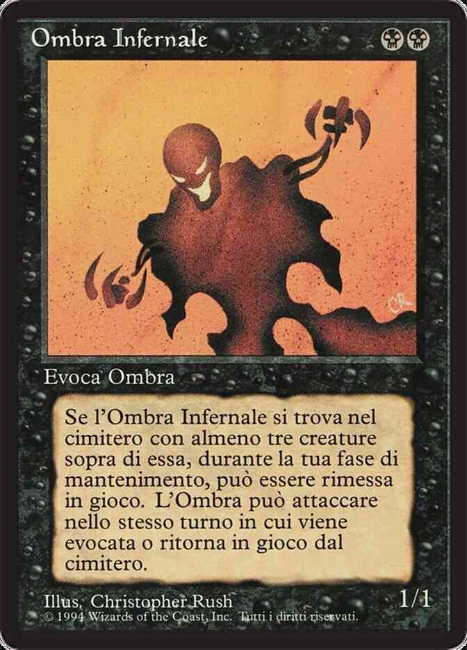 Nether Shadow - Italian [118] [Foreign Black Border: Italian] [Non-Foil]