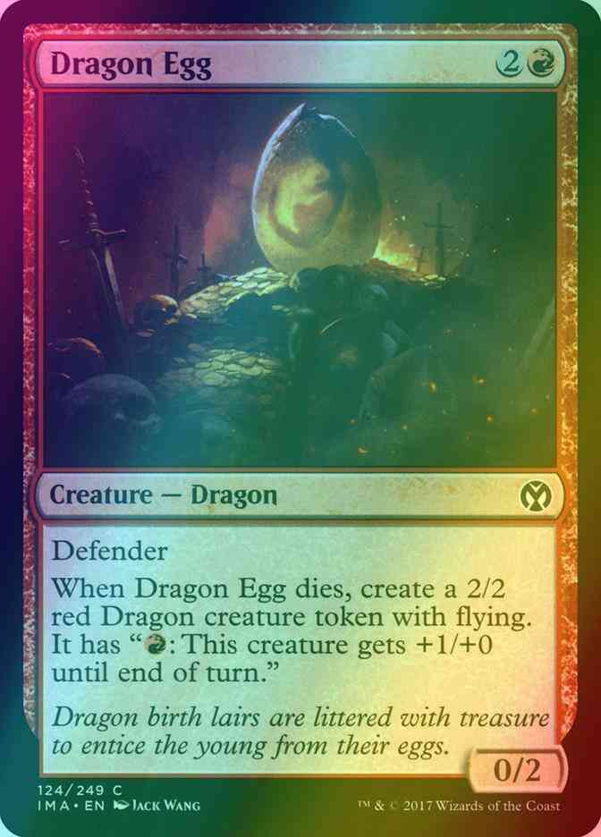 Dragon Egg [124] [Iconic Masters] [Foil]
