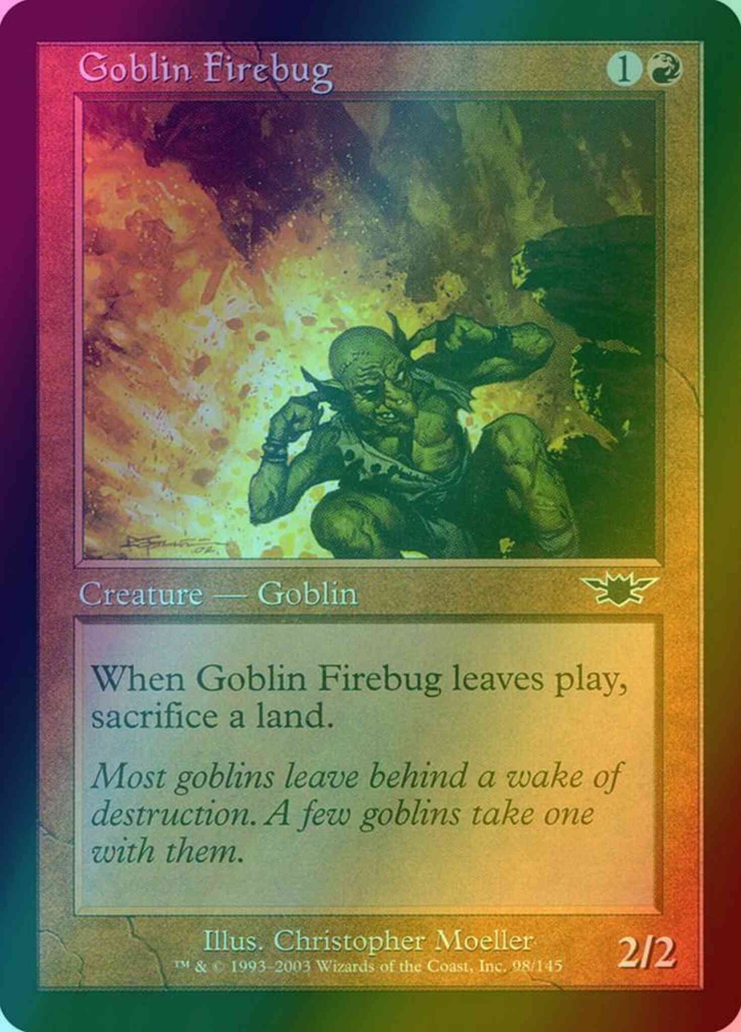 Goblin Firebug [98] [Legions] [Foil]