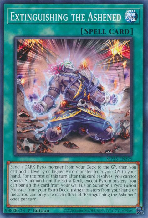 Extinguishing the Ashened - MP25-EN375 - Common - 1st Edition