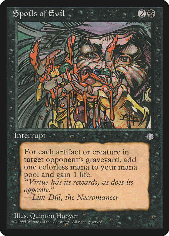 Spoils of Evil [163] [Ice Age] [Non-Foil]