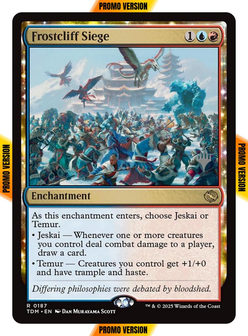 Frostcliff Siege [187p] [Promo Pack] [Tarkir: Dragonstorm: Promos] [Non-Foil]