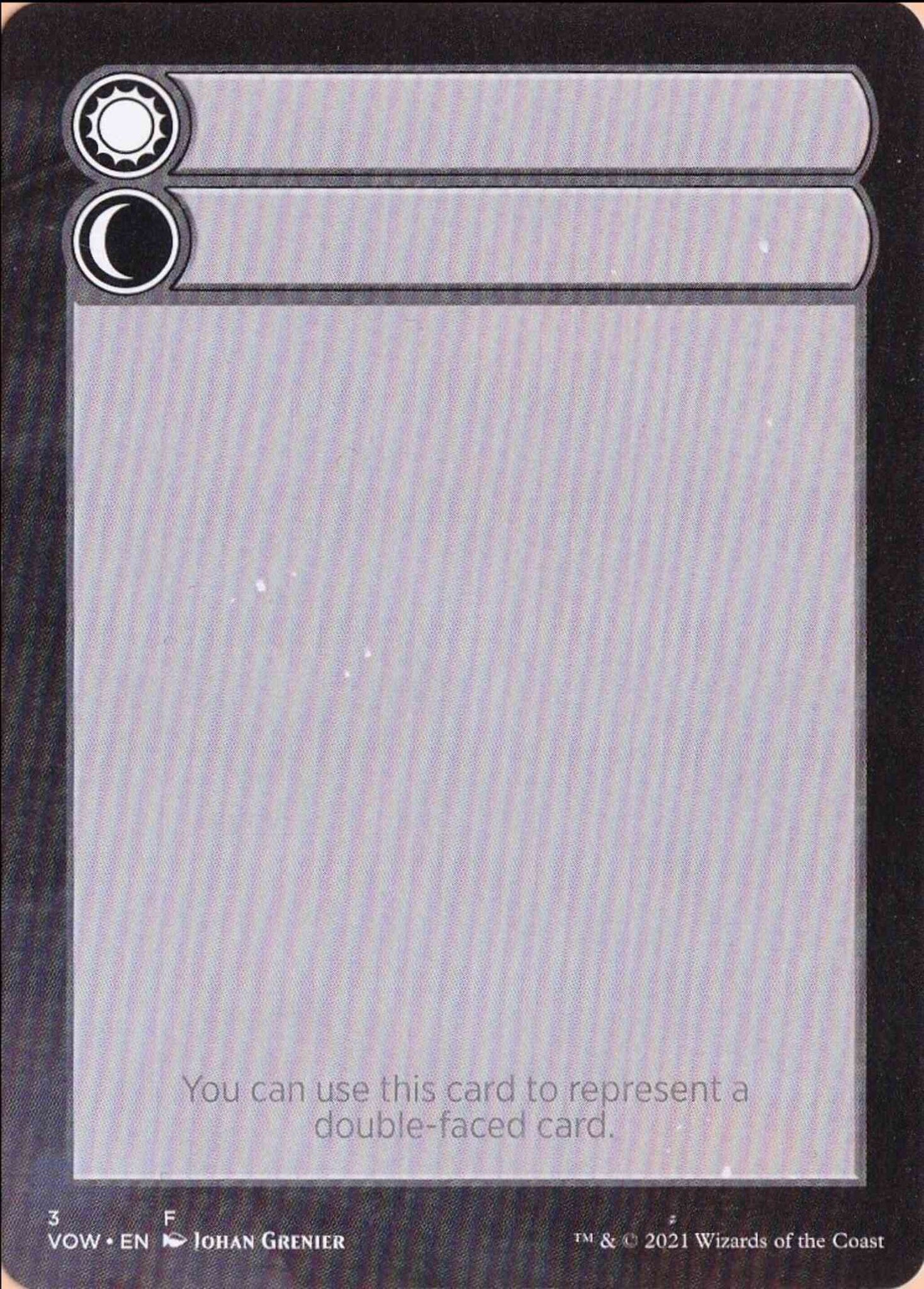 Double-Faced Substitute Card [03] [Innistrad: Crimson Vow Substitute Cards] [Non-Foil]