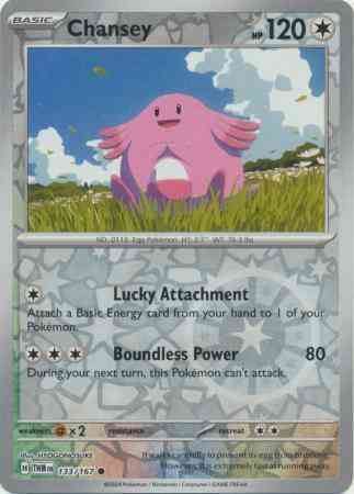 Chansey - 133/167 - Common [sv06-133] [Reverse Holo]