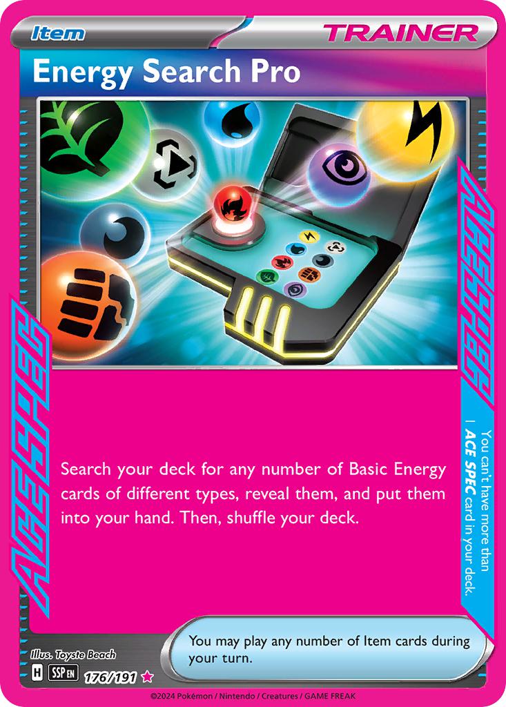 Energy Search Pro - 176/191 - ACE SPEC Rare [sv08-176] [Ultra]