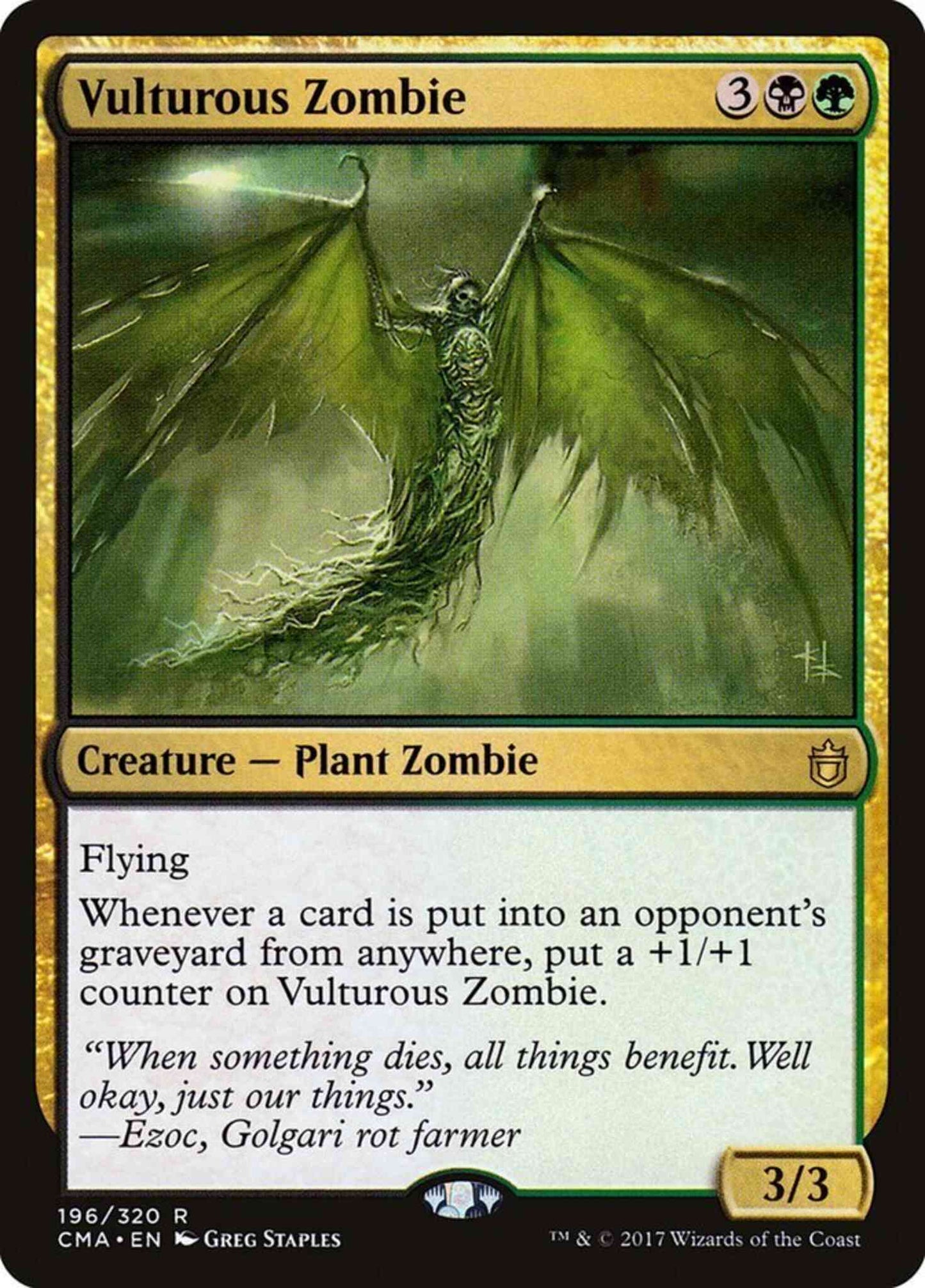 Vulturous Zombie [196] [Commander Anthology] [Non-Foil]