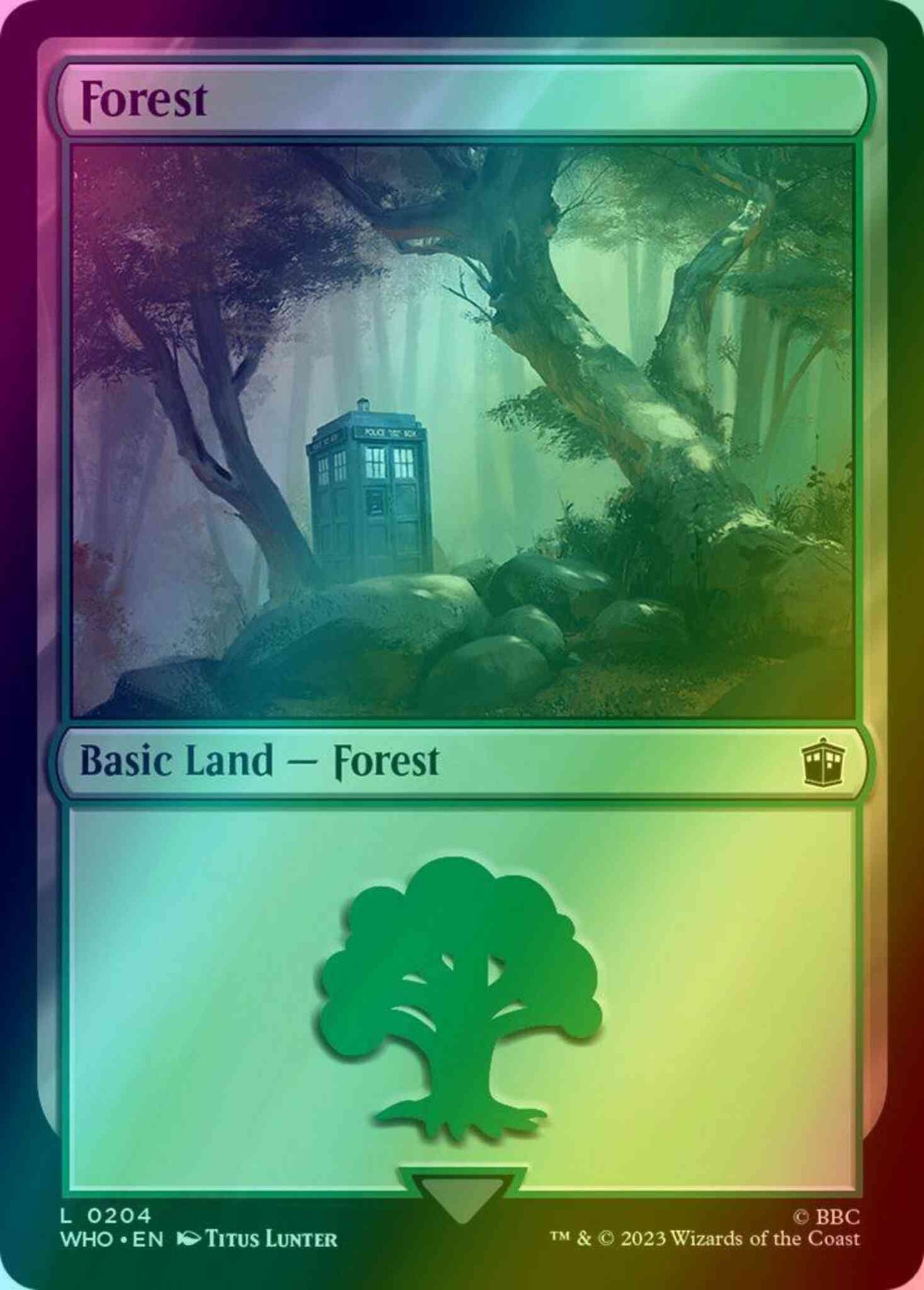 Forest [204] [Universes Beyond: Doctor Who] [Foil]