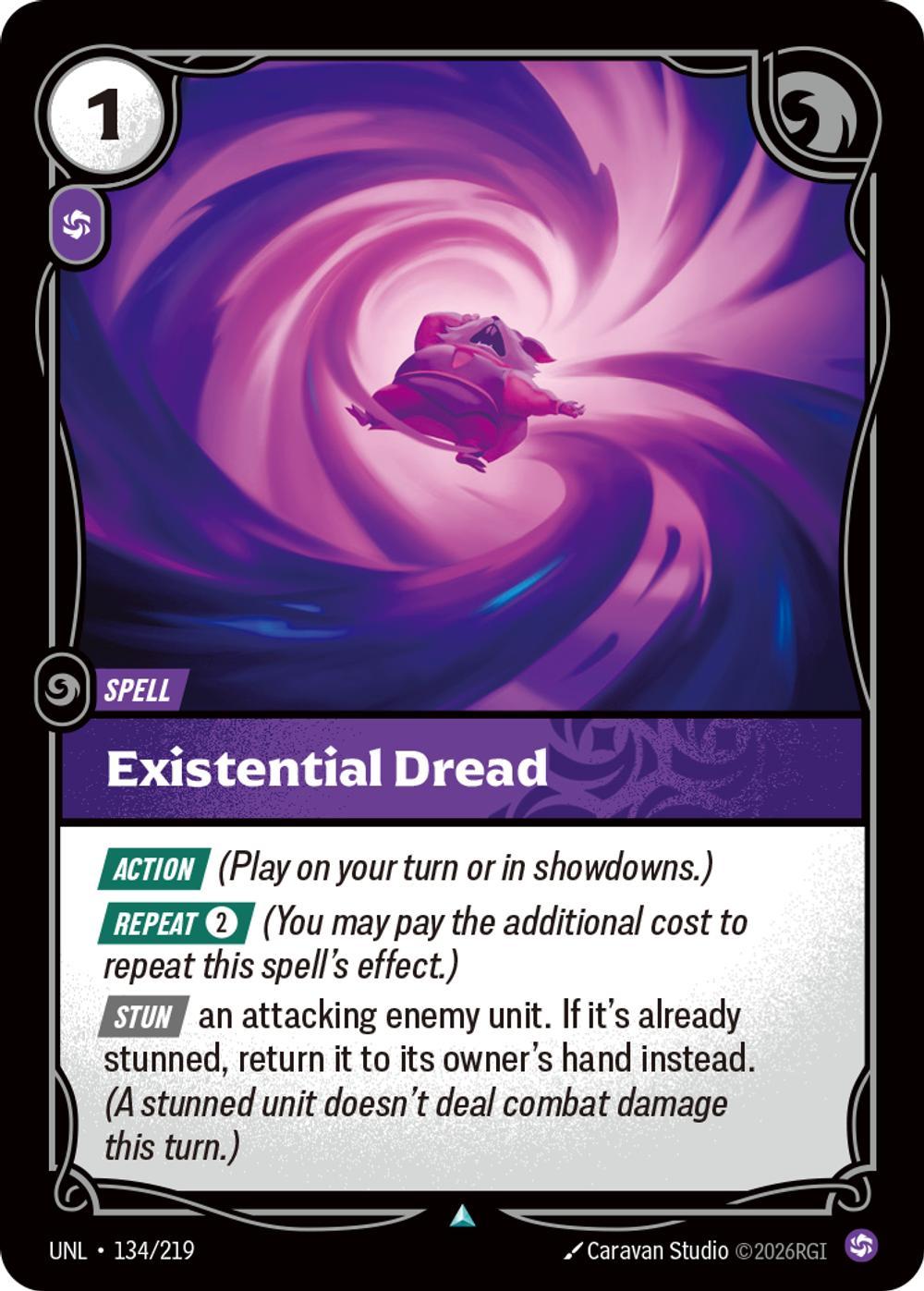 Existential Dread - 134/219 [Unleashed] [Non-Foil]