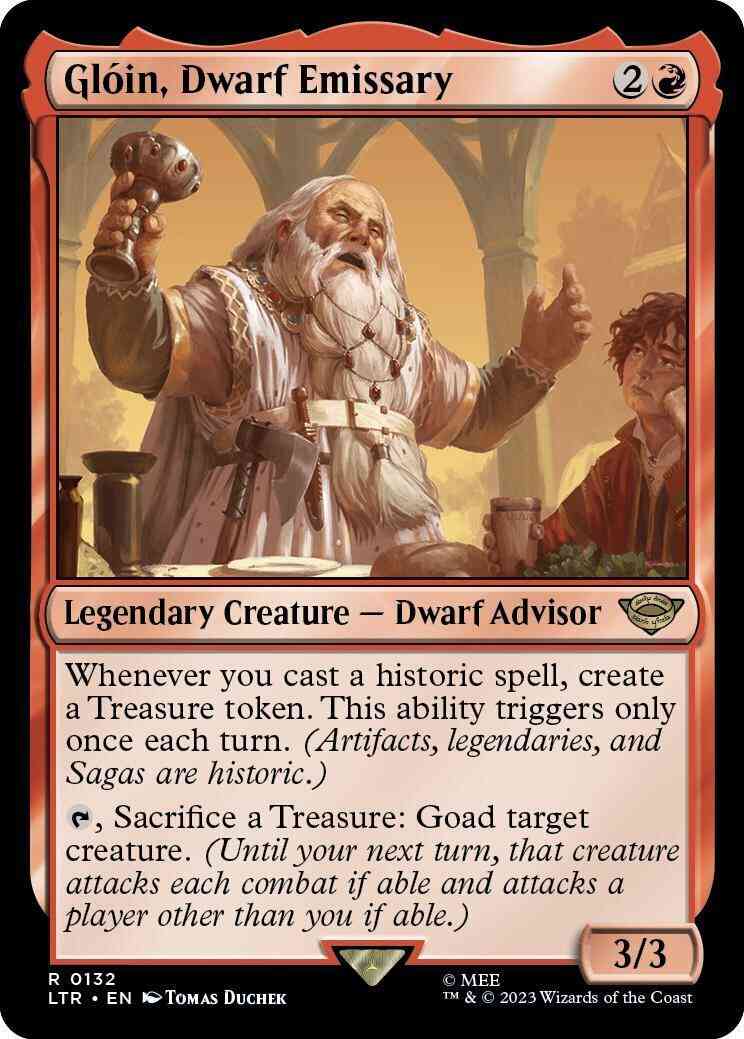 Glóin, Dwarf Emissary [132] [The Lord of the Rings: Tales of Middle-earth] [Non-Foil]