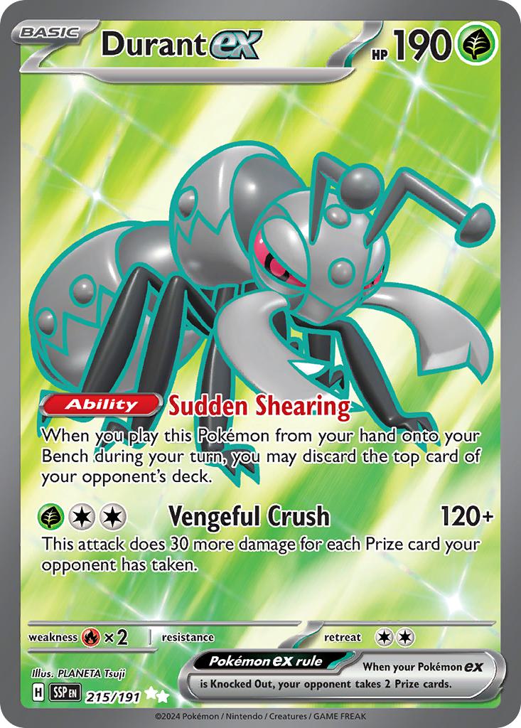 Durant ex - 215/191 - Ultra Rare [sv08-215] [Ultra]