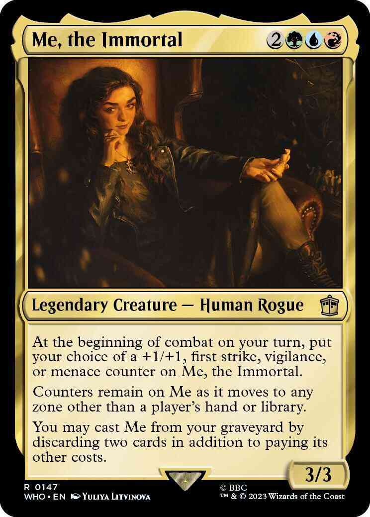 Me, the Immortal [147] [Universes Beyond: Doctor Who] [Non-Foil]