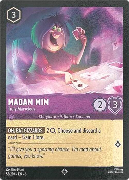Madam Mim - Truly Marvelous - 55/204 [Azurite Sea] [Cold Foil]