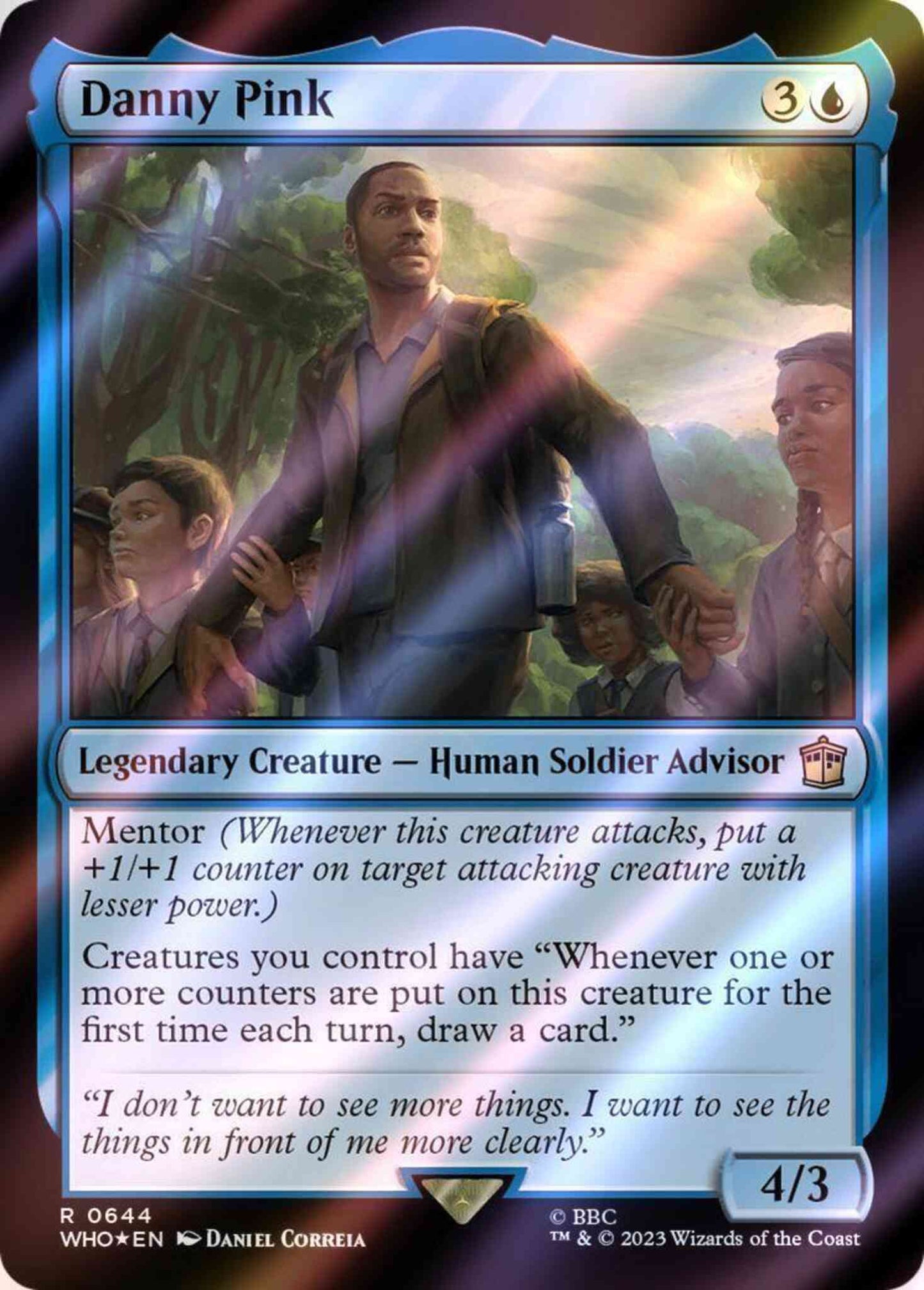 Danny Pink [644] [Universes Beyond: Doctor Who] [Surge Foil]