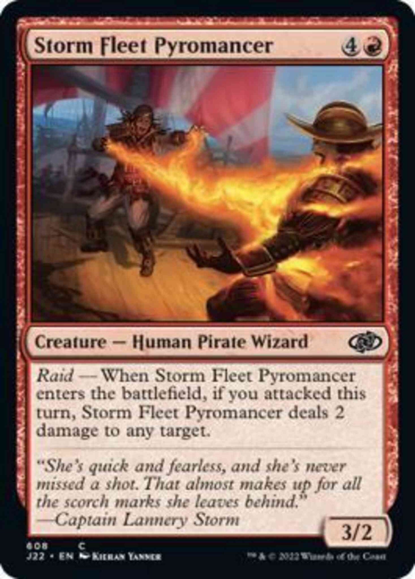 Storm Fleet Pyromancer [608] [Jumpstart 2022] [Non-Foil]