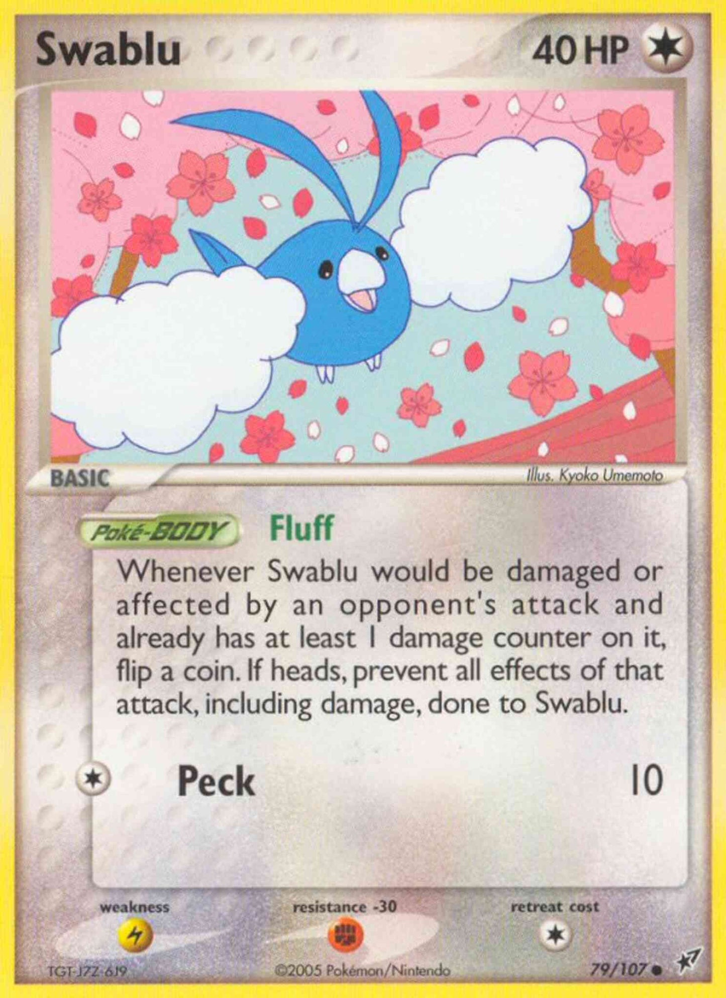 Swablu - 79/107 - Common [ex8-79] [Non-Holo]