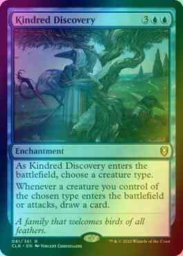 Kindred Discovery [81] [Commander Legends: Battle for Baldur's Gate] [Foil]